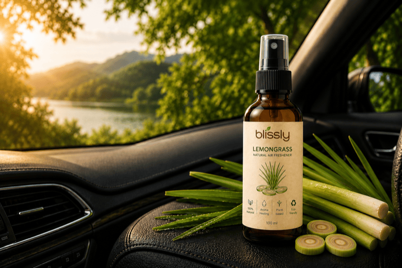 Blissly Lemongrass 100ml spray bottle